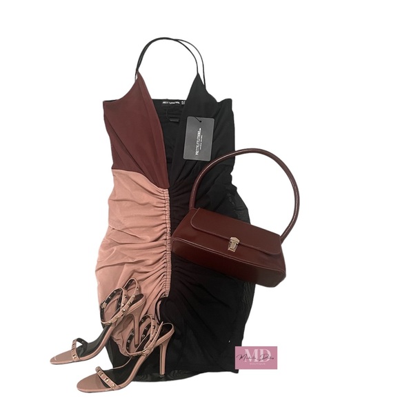 MINI HALTER NECK MESH DRESS! - Picture 3 of 3